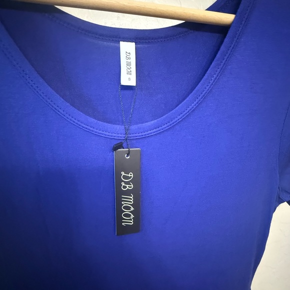 Elegant Royal Blue Maxi Dress - Picture 2 of 2